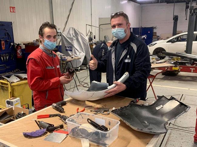 Formation carrosserie chez GEMY